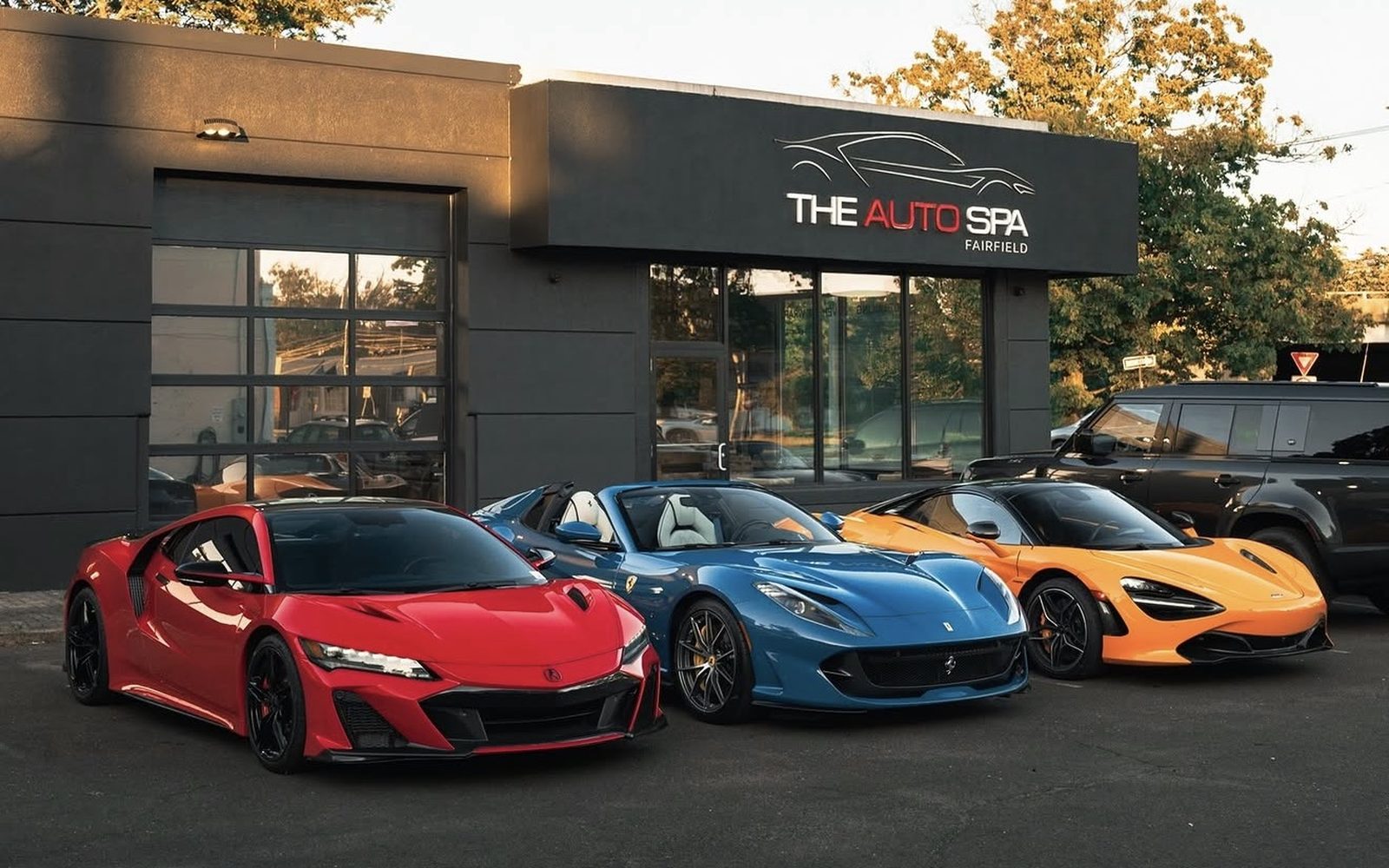 Auto Spa of Fairfield shop floor