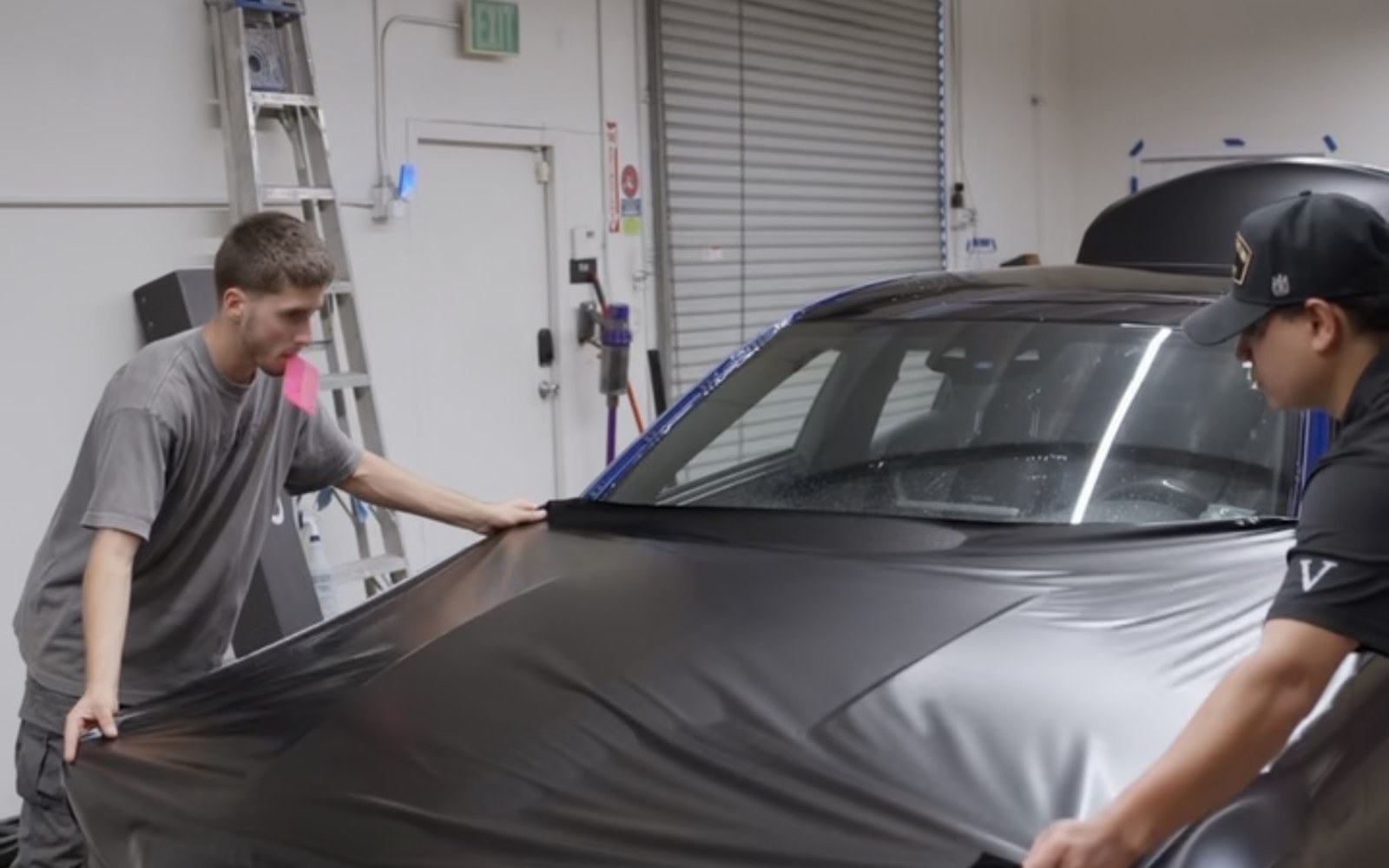 Ghost Vinyl Wraps install